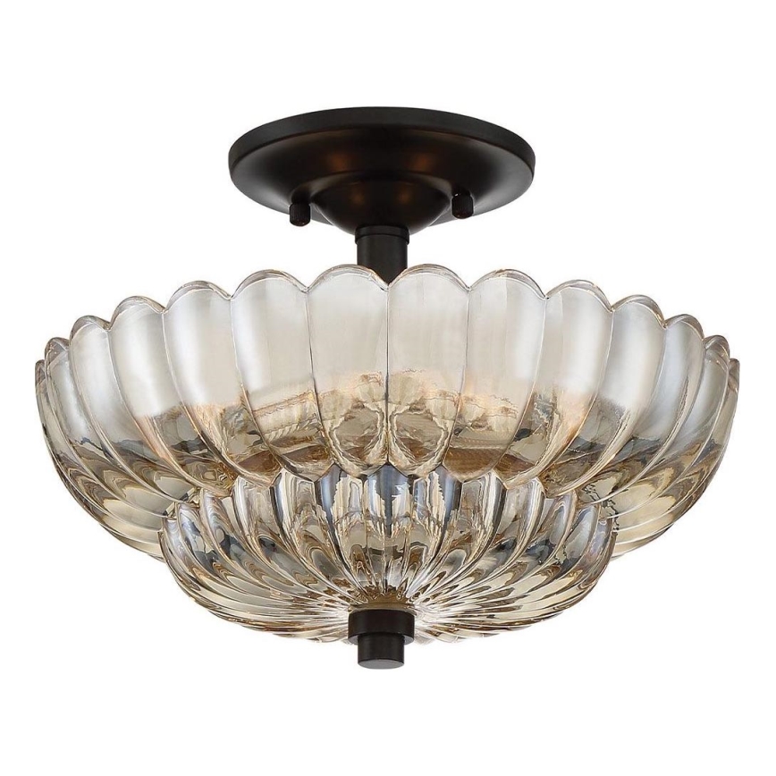 Quoizel - Plafon WHITECAP 3xE14/40W/230V śr. 29,7 cm