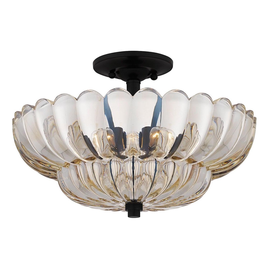 Quoizel - Plafon WHITECAP 4xE14/40W/230V śr. 39,5 cm