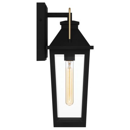 Quoizel - Kinkiet zewnętrzny BUCKLEY 1xE27/40W/230V IP44 czarny