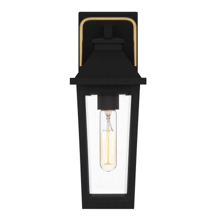 Quoizel - Kinkiet zewnętrzny BUCKLEY 1xE27/40W/230V IP44 czarny