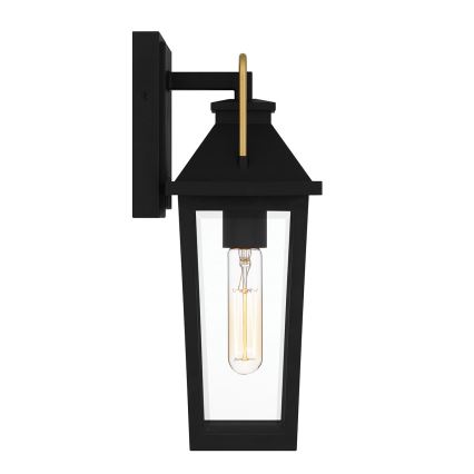 Quoizel - Kinkiet zewnętrzny BUCKLEY 1xE27/40W/230V IP44 czarny