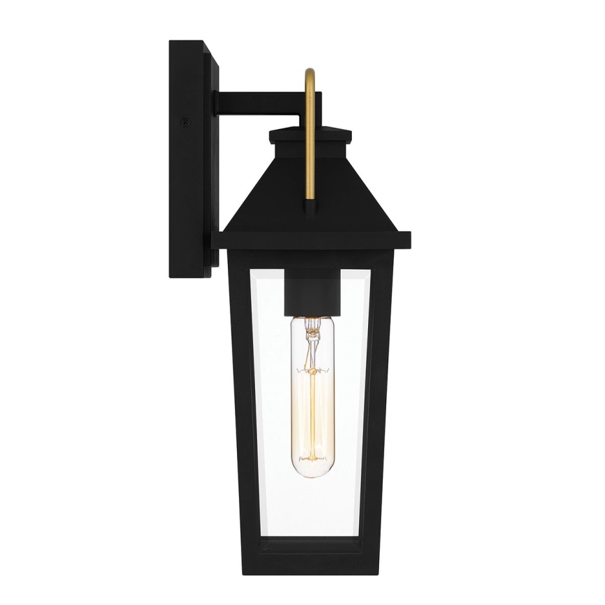 Quoizel - Kinkiet zewnętrzny BUCKLEY 1xE27/40W/230V IP44 czarny