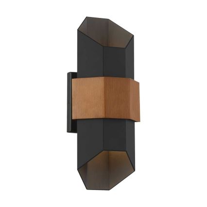 Quoizel - LED Kinkiet zewnętrzny CHASM 2xLED/5,5W/230V IP44