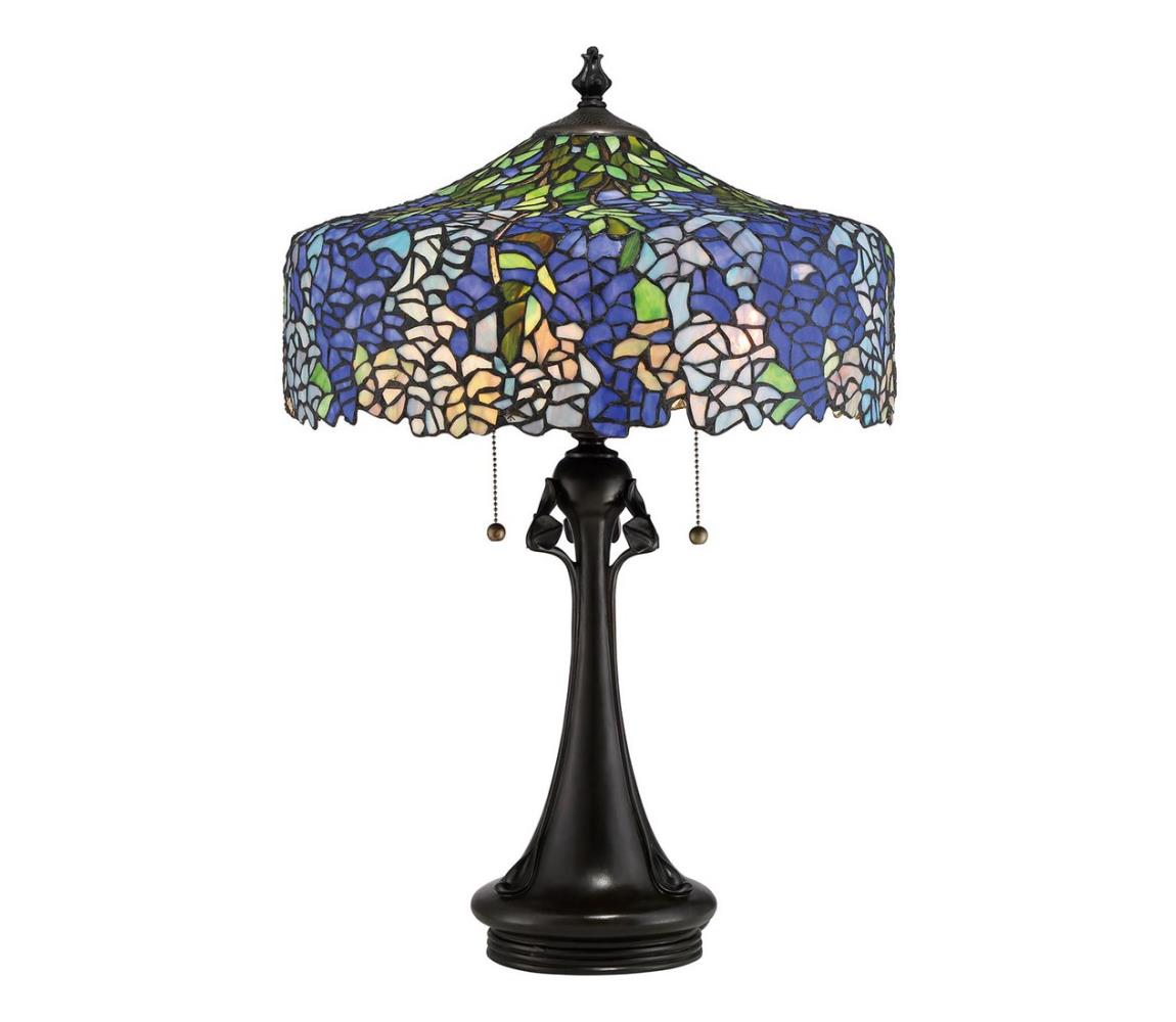 Quoizel QZ-COBALT-TL - Lampa stołowa COBALT 3xE27/60W/230V