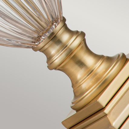 Quoizel - Lampa stołowa DENNISON 1xE27/60W/230V złota