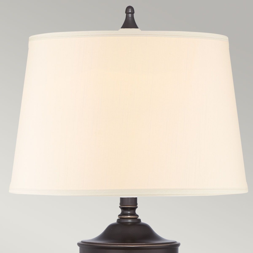 Quoizel - Lampa stołowa DENNISON 1xE27/60W/230V brąz