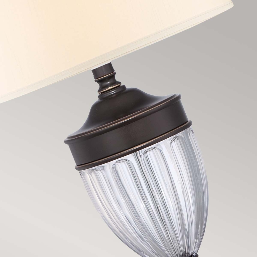 Quoizel - Lampa stołowa DENNISON 1xE27/60W/230V brąz