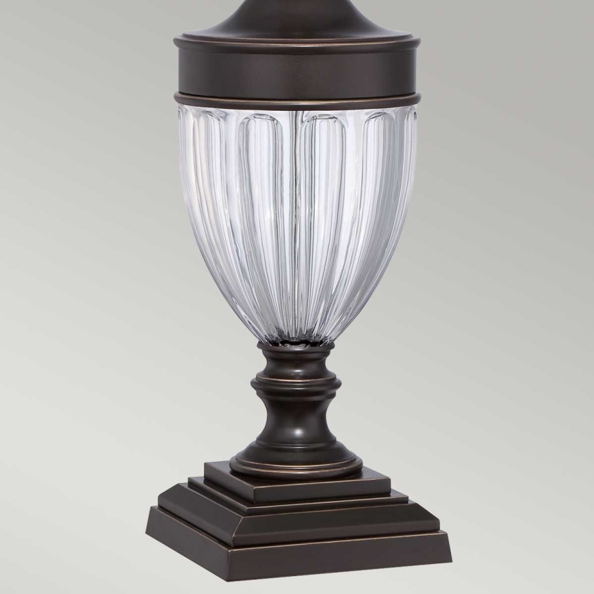 Quoizel - Lampa stołowa DENNISON 1xE27/60W/230V brąz
