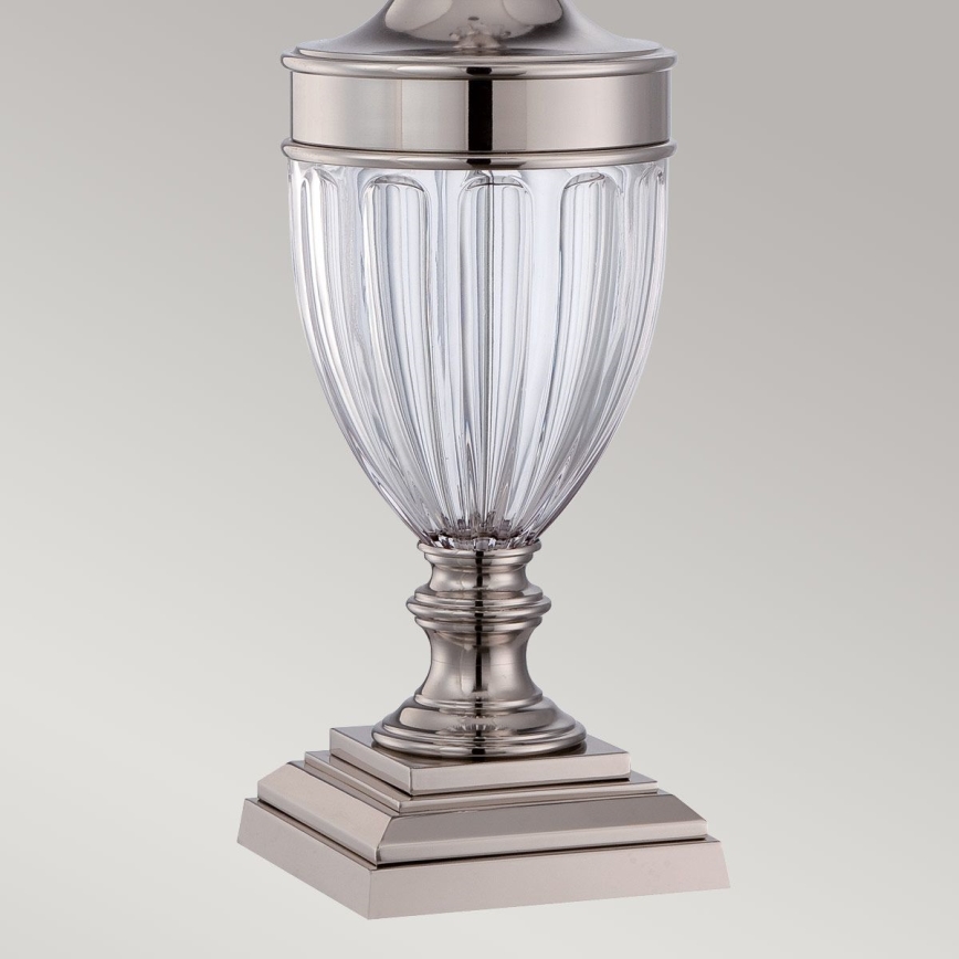Quoizel - Lampa stołowa DENNISON 1xE27/60W/230V chrom błyszczący