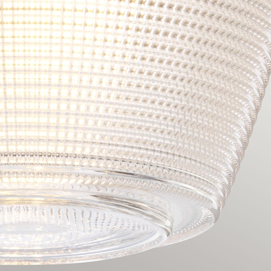 Quoizel - Plafon łazienkowy DUBLIN 1xE27/40W/230V IP44 chrom błyszczący