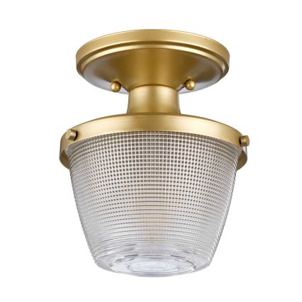 Quoizel - Plafon łazienkowy DUBLIN 1xE27/40W/230V IP44 złoty