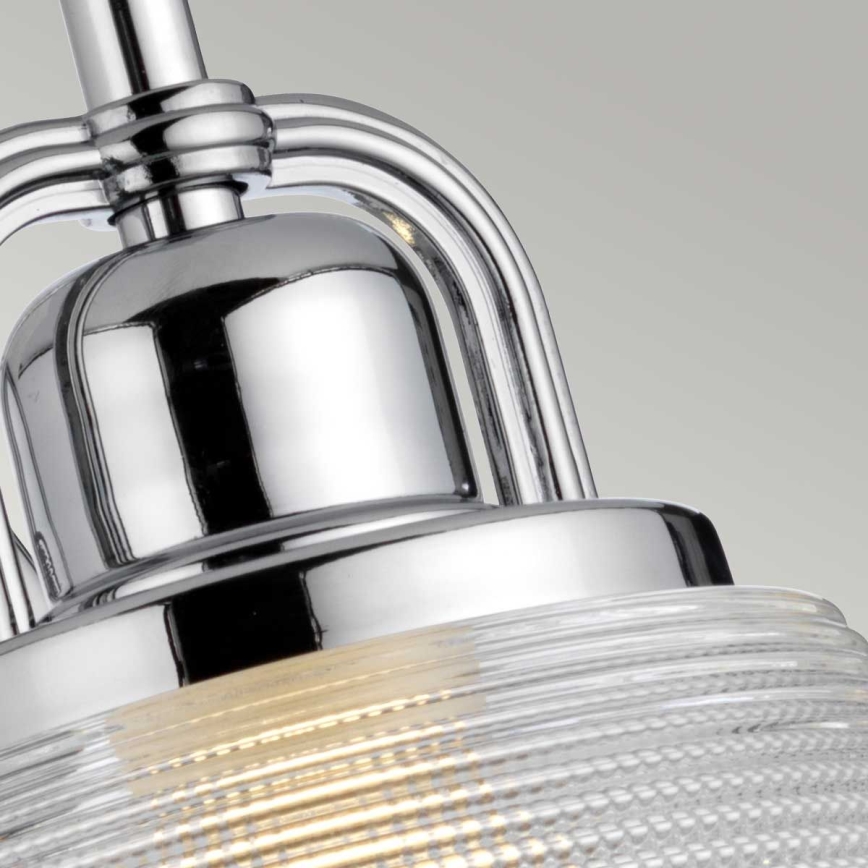 Quoizel - LED Kinkiet łazienkowy DUBLIN 1xG9/3W/230V IP44 chrom błyszczący