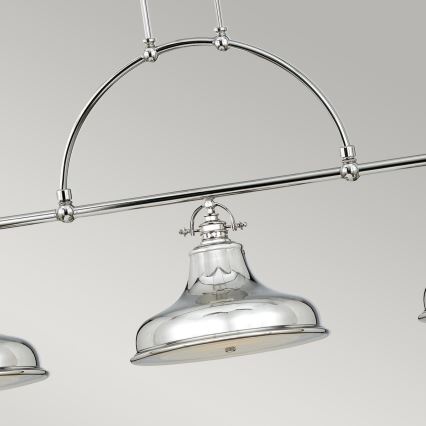 Quoizel - Żyrandol na łańcuchu EMERY 3xE27/100W/230V chrom błyszczący