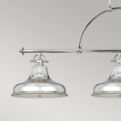 Quoizel - Żyrandol na łańcuchu EMERY 3xE27/100W/230V chrom błyszczący