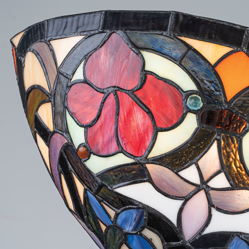 Quoizel - Kinkiet Tiffany LARISSA 2xE14/40W/230V