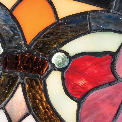 Quoizel - Kinkiet Tiffany LARISSA 2xE14/40W/230V