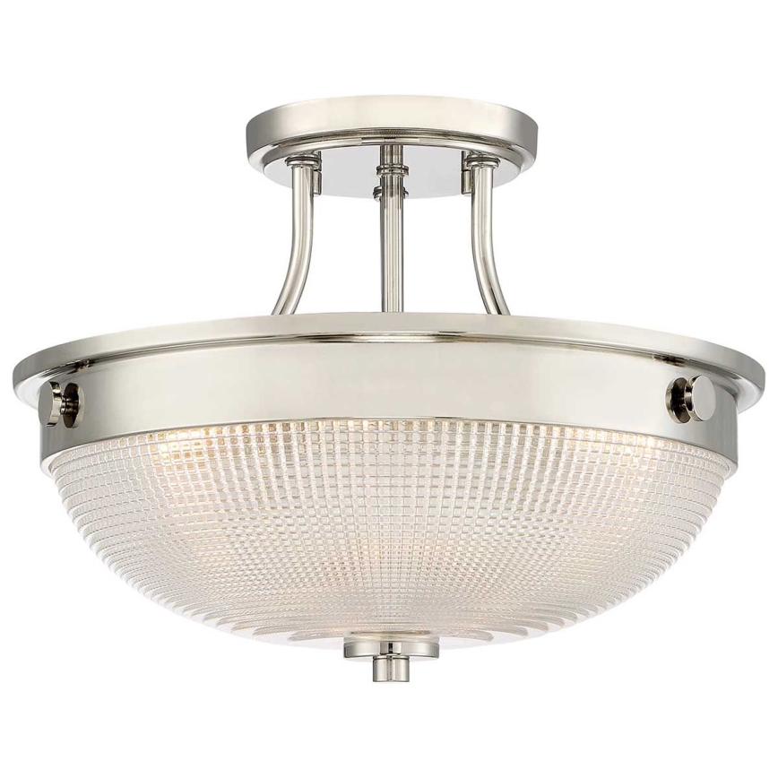 Quoizel - Żyrandol natynkowy MANTLE 2xE27/60W/230V chrom błyszczący