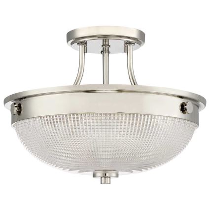 Quoizel - Żyrandol natynkowy MANTLE 2xE27/60W/230V chrom błyszczący