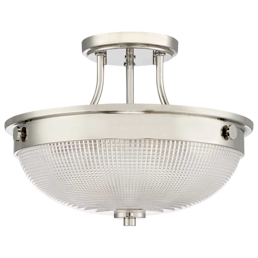 Quoizel - Żyrandol natynkowy MANTLE 2xE27/60W/230V chrom błyszczący