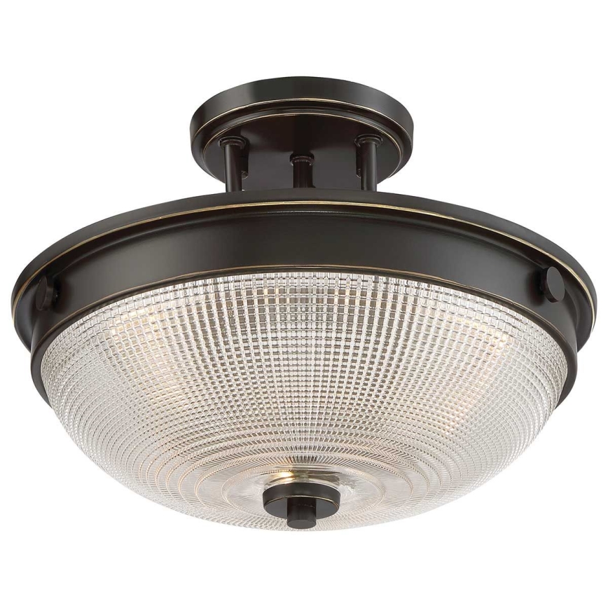 Quoizel - Żyrandol natynkowy MANTLE 2xE27/60W/230V brąz