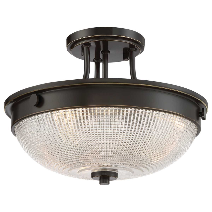 Quoizel - Żyrandol natynkowy MANTLE 2xE27/60W/230V brąz