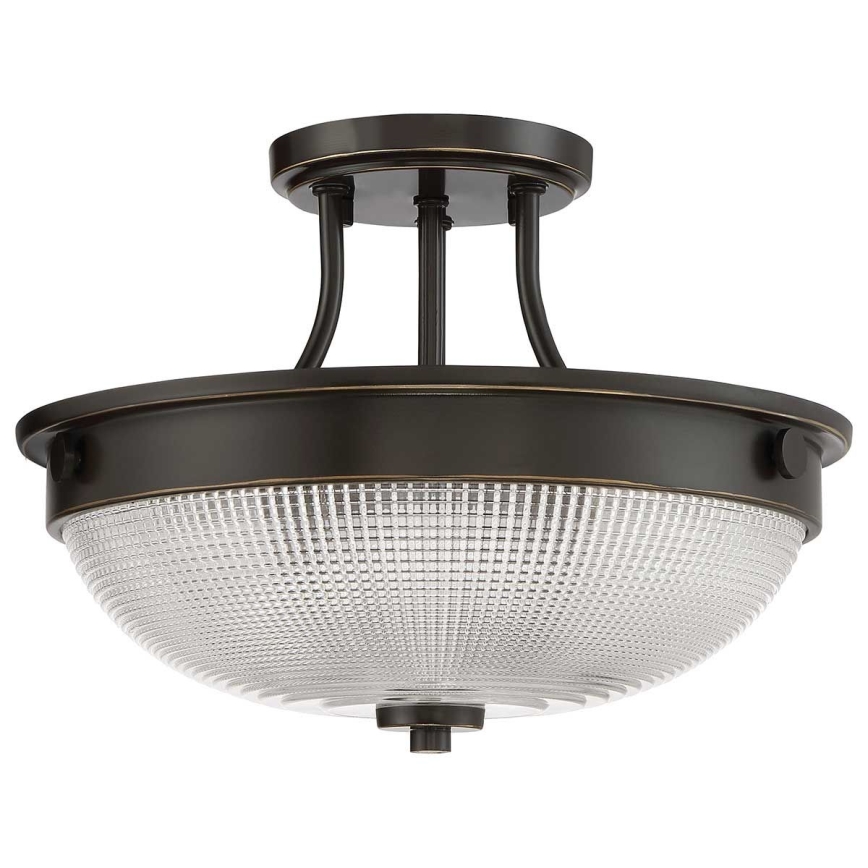 Quoizel - Żyrandol natynkowy MANTLE 2xE27/60W/230V brąz