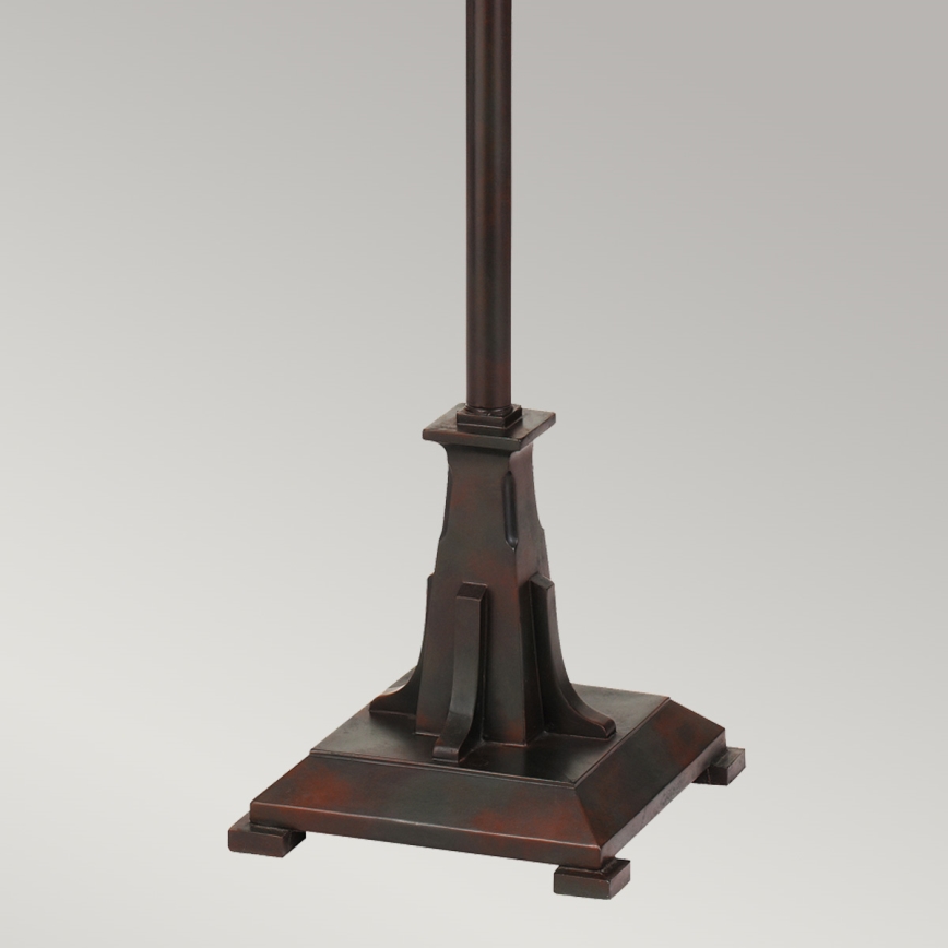 Quoizel - Lampa podłogowa Tiffany MAYBECK 2xE27/60W/230V