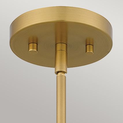 Quoizel - Żyrandol na drążku MEJIA 1xE27/60W/230V śr. 35,6 cm mosiądz