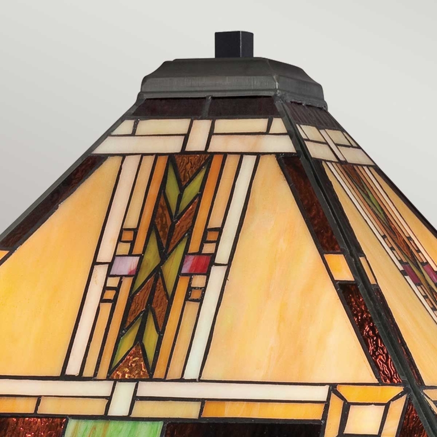 Quoizel - Lampa stołowa NAVAJO 2xE27/60W/230V