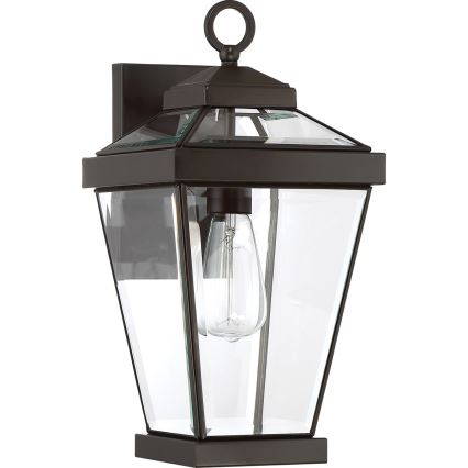 Quoizel - Kinkiet zewnętrzny RAVINE 1xE27/60W/230V IP44 brązowy