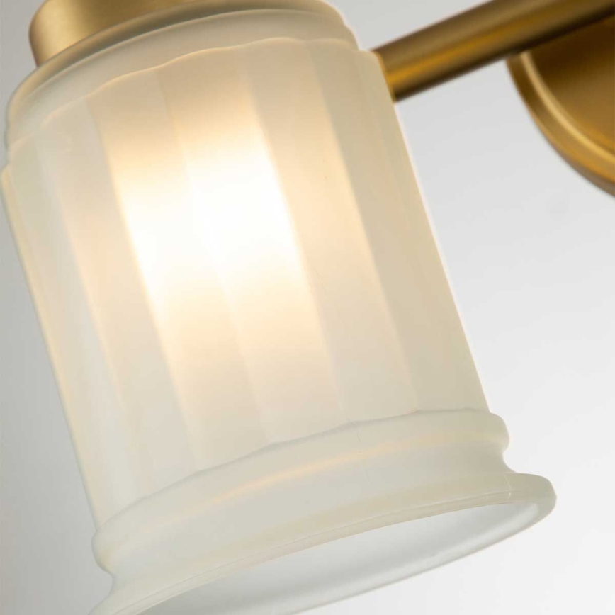 Quoizel - Kinkiet łazienkowy LED SWELL 2xG9/3W/230V IP44 złoty