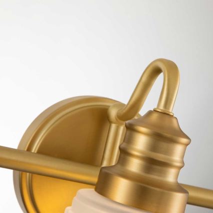 Quoizel - LED Kinkiet łazienkowy SWELL 3xG9/3W/230V IP44 złoty