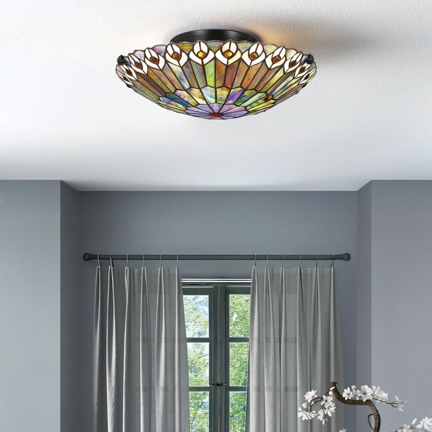 Quoizel - Plafon WATKINS 2xE27/60W/230V śr. 42 cm