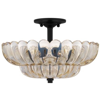 Quoizel - Plafon WHITECAP 4xE14/40W/230V śr. 39,5 cm