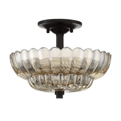 Quoizel - Plafon WHITECAP 3xE14/40W/230V śr. 29,7 cm