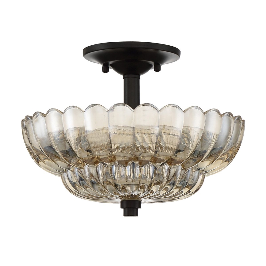 Quoizel - Plafon WHITECAP 3xE14/40W/230V śr. 29,7 cm