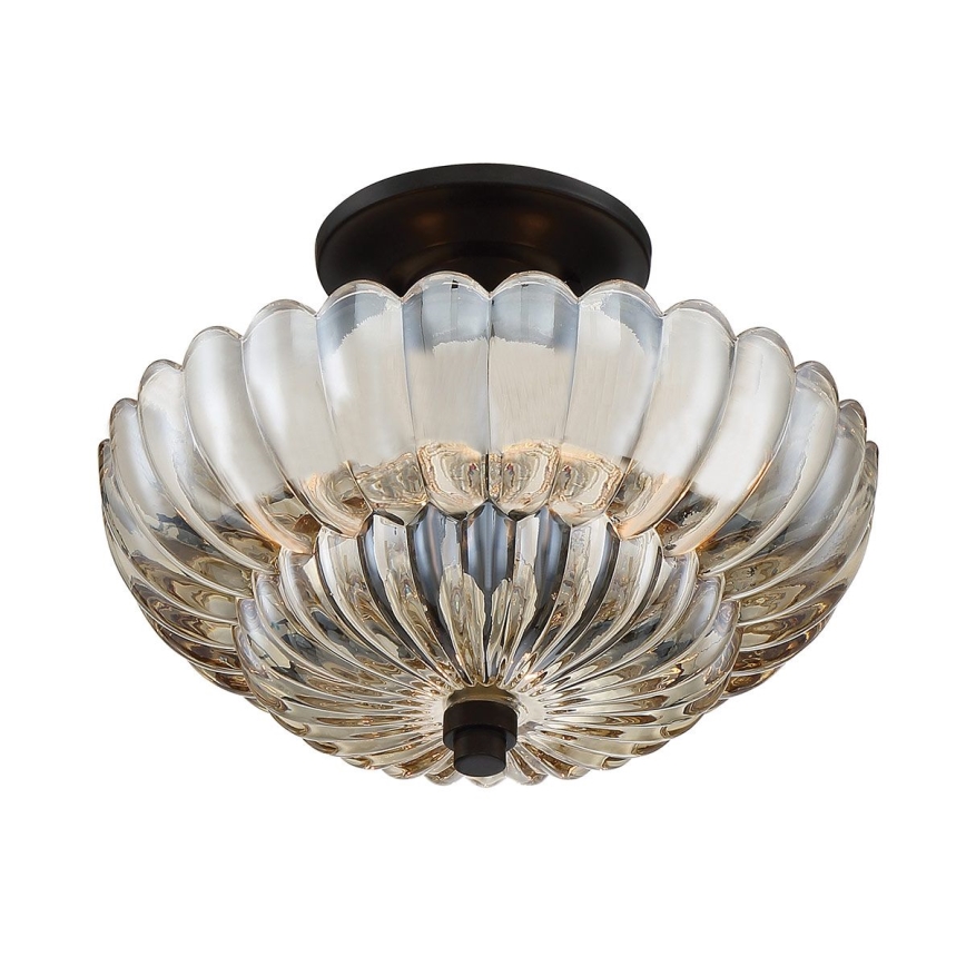 Quoizel - Plafon WHITECAP 3xE14/40W/230V śr. 29,7 cm