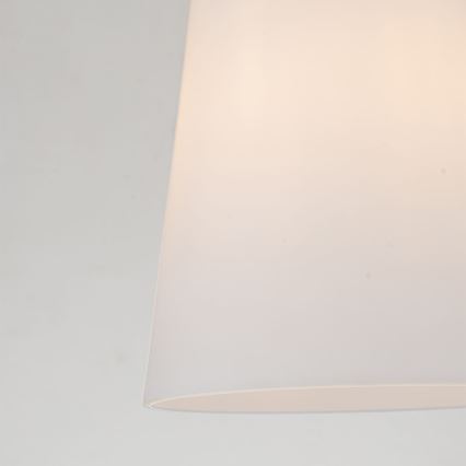 Quoizel - Żyrandol na drążku STARING 1xE27/40W/230V śr. 18,4 cm złoty/patyna/biały
