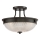Quoizel - Żyrandol natynkowy MANTLE 2xE27/60W/230V brąz