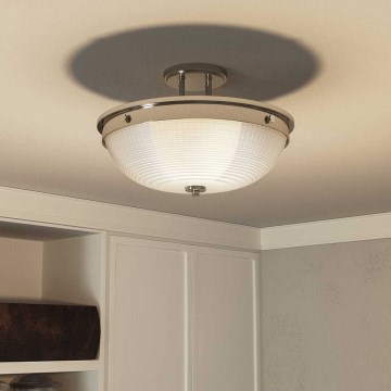Quoizel - Żyrandol natynkowy MANTLE 2xE27/60W/230V chrom błyszczący