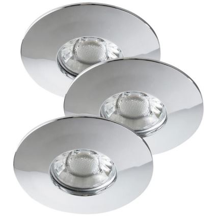 Rabalux - ZESTAW 3xLED łazienkowych opraw sufitowych wpuszczanych LED/4W/230V IP44