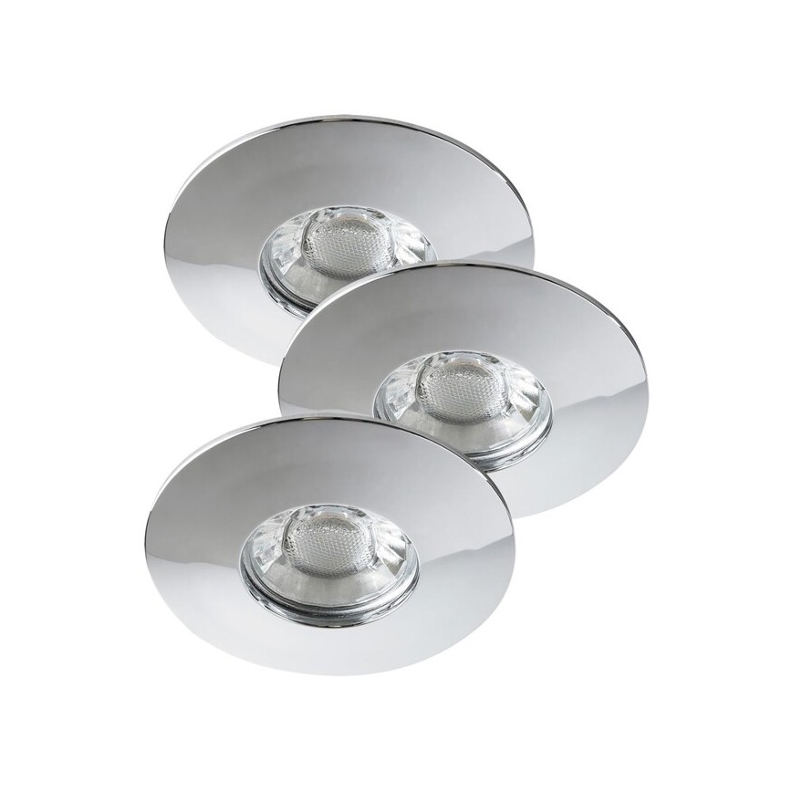 Rabalux - ZESTAW 3xLED łazienkowych opraw sufitowych wpuszczanych LED/4W/230V IP44