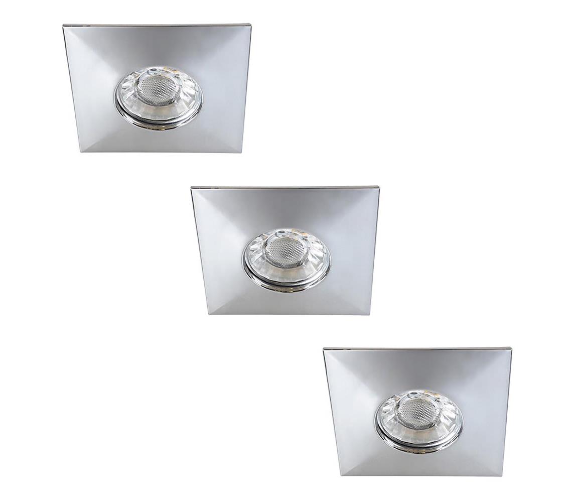 Rabalux 1079 - ZESTAW 3x LED Łazienkowa oprawa wpuszczana RANDY 3xLED/4W/230V
