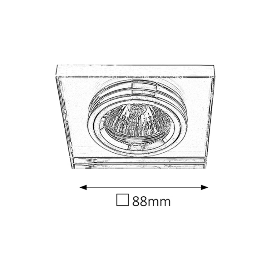 Rabalux  - Oprawa wpuszczana 1xGU5,3/50W/12V