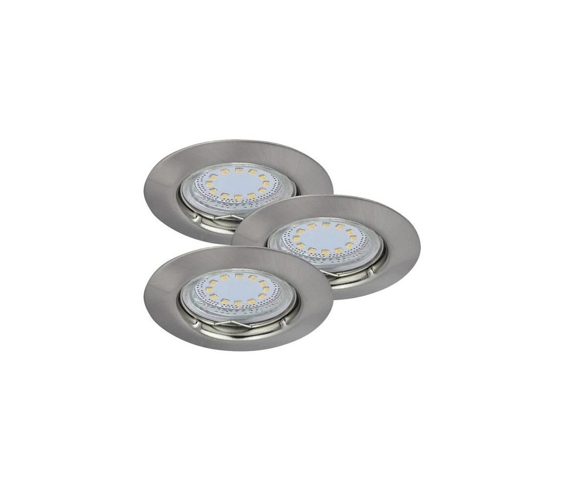 Rabalux 1163 - ZESTAW 3xLED Oprawa wpuszczana LITE 3xGU10/3W/230V