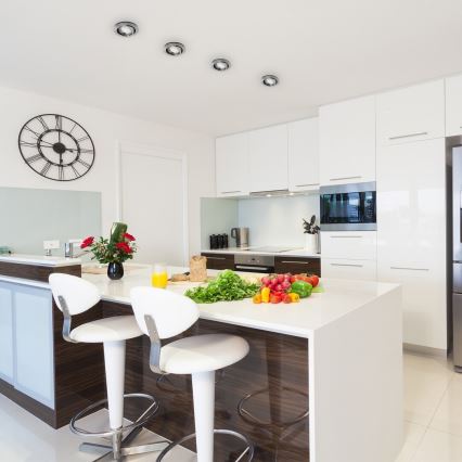 Rabalux - Zestaw 3xLED oprawa sufitowa wpuszczana 1xGU10/3W/230V IP40