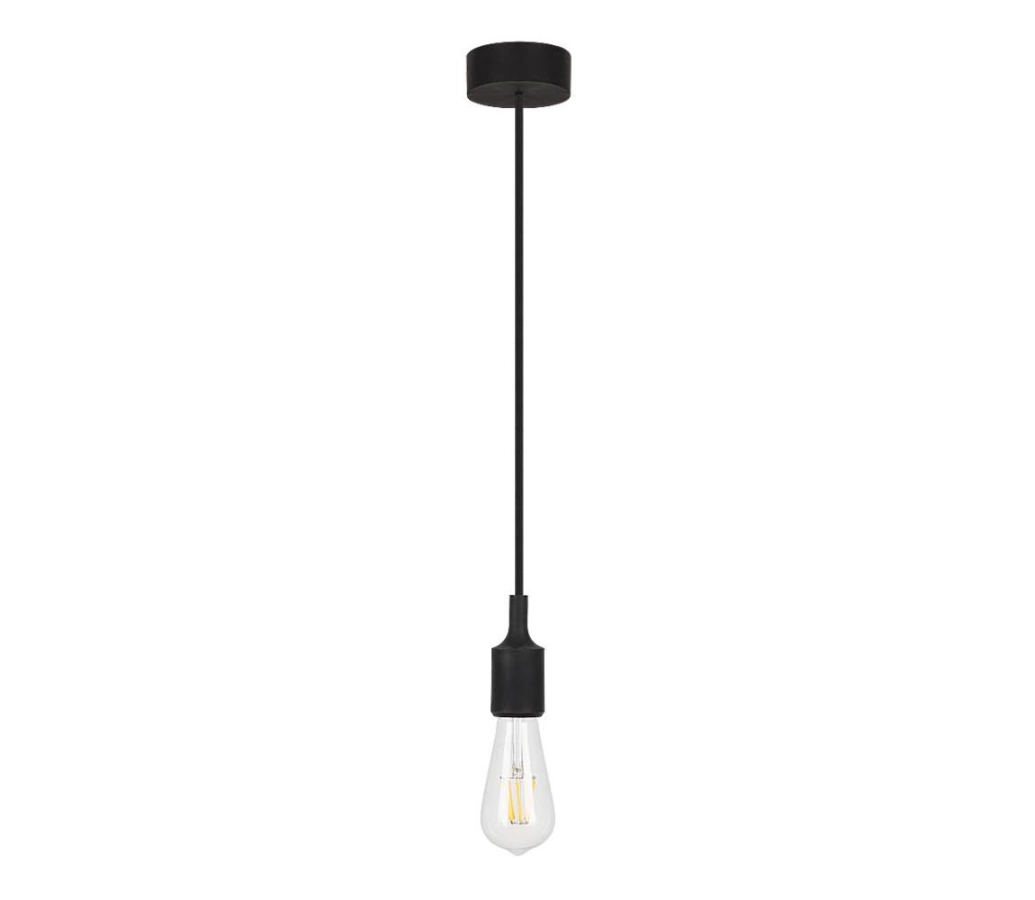 Rabalux 1412 - Lampa wisząca ROXY 1xE27/40W czarna