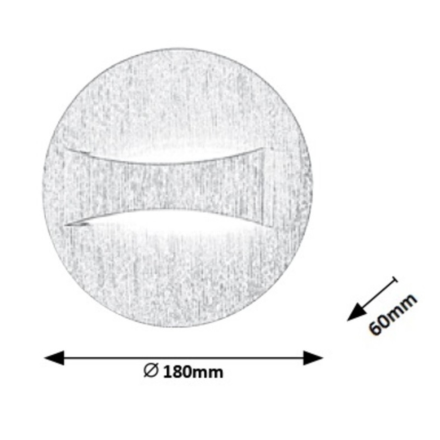Rabalux - LED Kinkiet LED/6W/230V