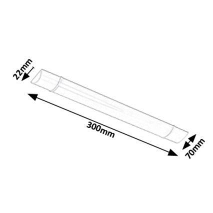 Rabalux - LED Kuchenne oświetlenie podszafkowe LED/10W/230V białe 800 lm