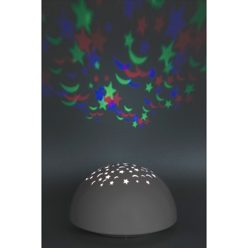 Rabalux - LED Nocne światło RGB LED/0,5W/3×AA